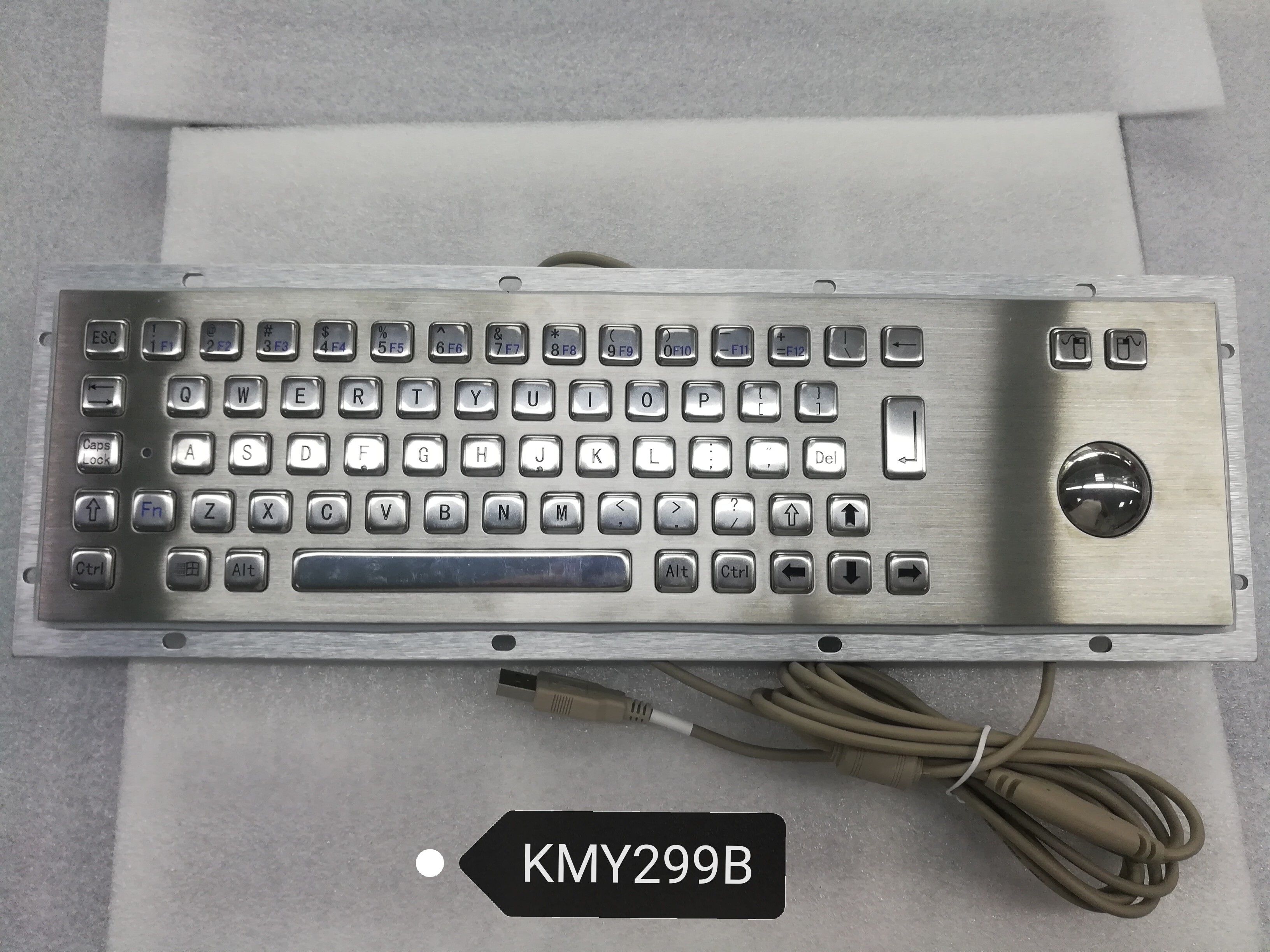 Kwaliteit 65 het Metaaltoetsenbord van de Sleutelskiosk