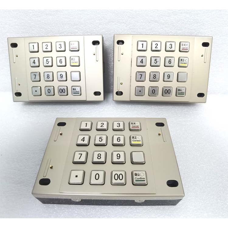 Speld USB RS232 PCI 4,0 Verklaard ATM Machine Keypad DES 3DES Encrypted 16 Sleutels