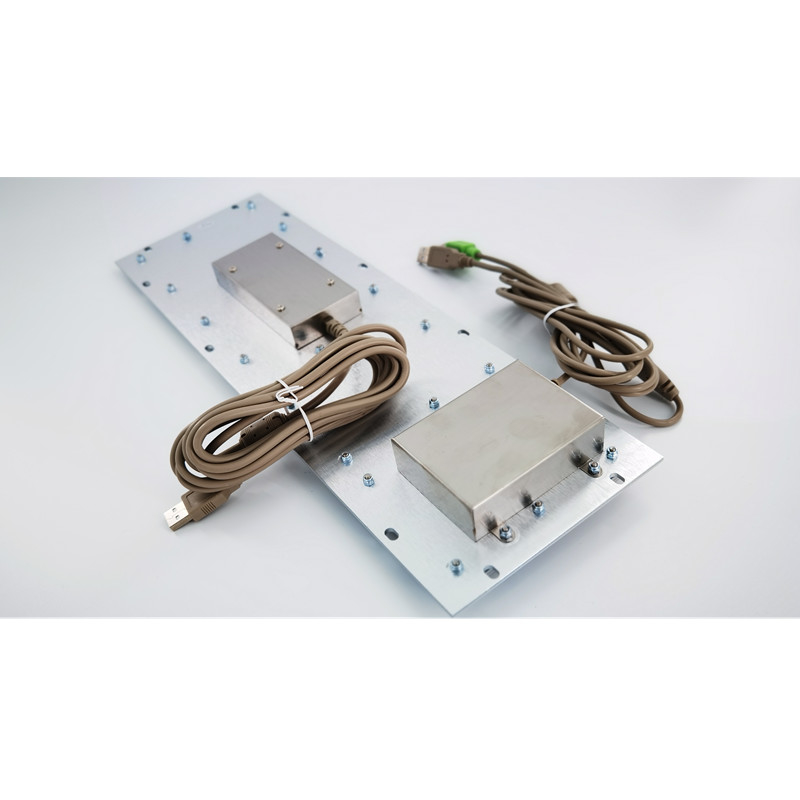 Bedraad industrieel toetsenbord met touchpad US Layout Front Panel Afmetingen 392 X 110 mm
