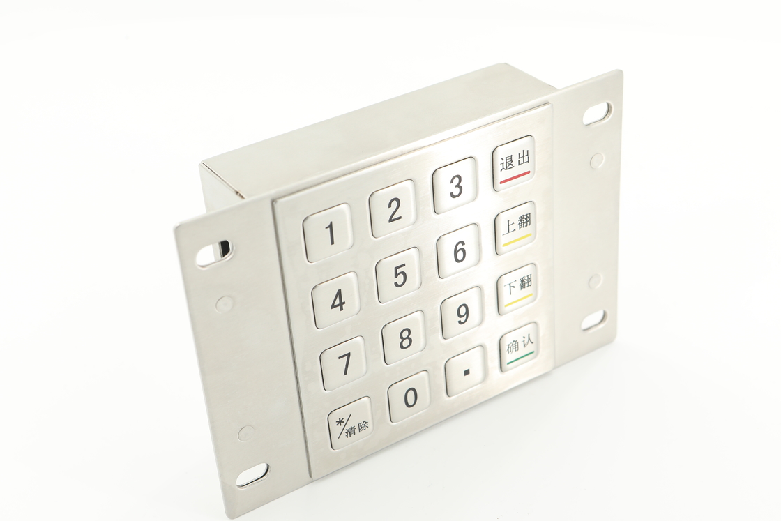 3.6N Keycaps Gecodeerd Pin Pad 10 het Numerieke Toetsenbord van de Sleutelspci 4,0 ATM Machine