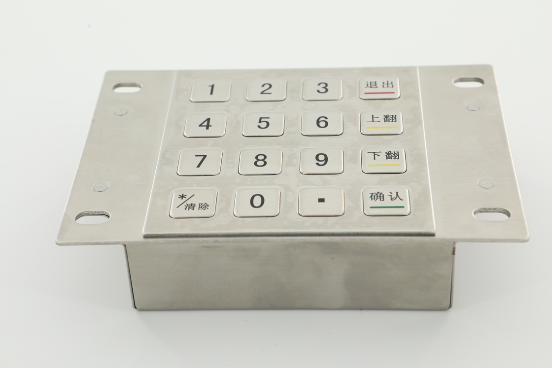 3.6N Keycaps Gecodeerd Pin Pad 10 het Numerieke Toetsenbord van de Sleutelspci 4,0 ATM Machine